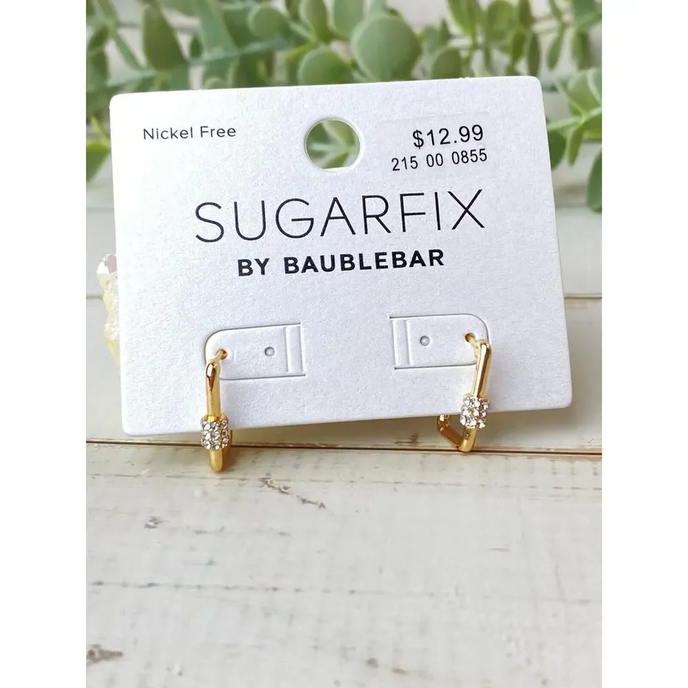 Sugarfix By Baublebar Square Hoop Earrings